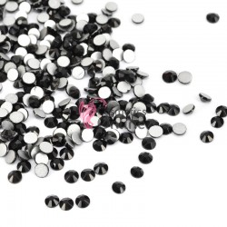 Strasuri din Cristale 100 bucati SC117 Negru 2,0mm 